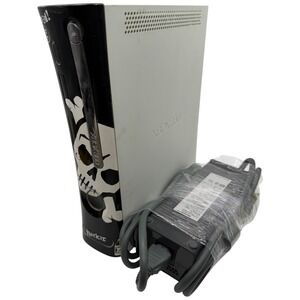 Xbox 360 Console Custom Skull Design w Power Brick